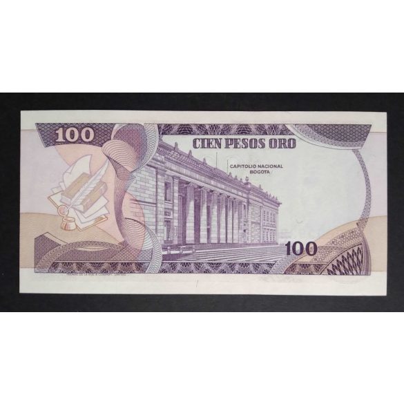 Kolumbia 100 Pesos 1980 UNC 