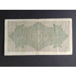 Germany 1000 Mark 1922 F