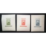 Magyarország 1951 80 éves a magyar bélyeg blokksor ** postatiszta, vágott, enyhe törések G2 