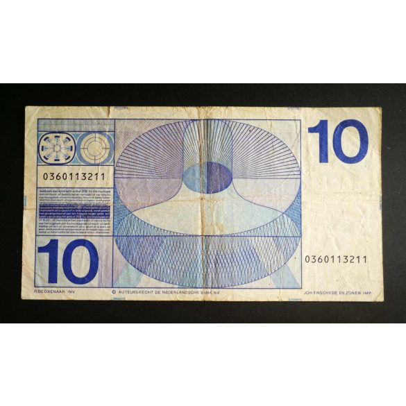 Hollandia 10 Gulden 1968 F 