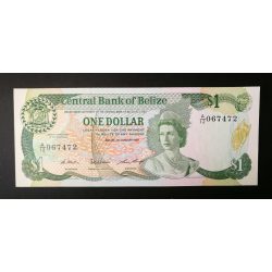 Belize 1 Dollar 1987 UNC
