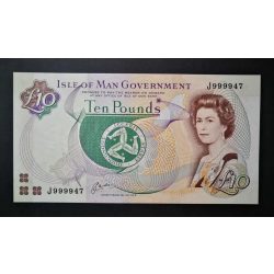Isle of Man 10 Pounds 1998 UNC