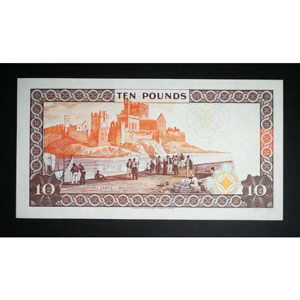 Isle of Man 10 Pounds 1998 UNC