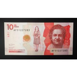Kolumbia 10000 Pesos 2018 UNC