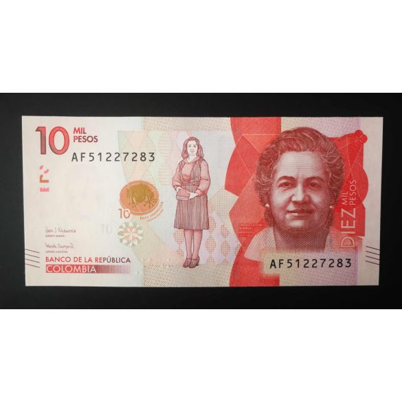 Kolumbia 10000 Pesos 2018 UNC