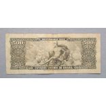 Brazil 500 Cruzeiros 1955 F