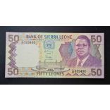 Sierra Leone 50 Leones 1989 UNC 