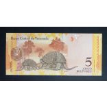 Venezuela 5 Bolivares 2007 Unc 