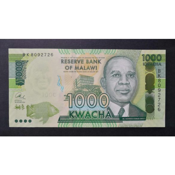 Malawi 1000 Kwacha 2016 UNC