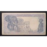 Közép-Afrikai Államok, Csád 1000 Francs 1985 F+