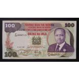 Kenya 100 Shillings 1987 XF+