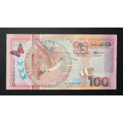 Suriname 100 Gulden 2000 XF+