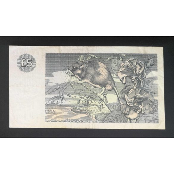 Scotland 5 Pounds Sterling 1989 F+