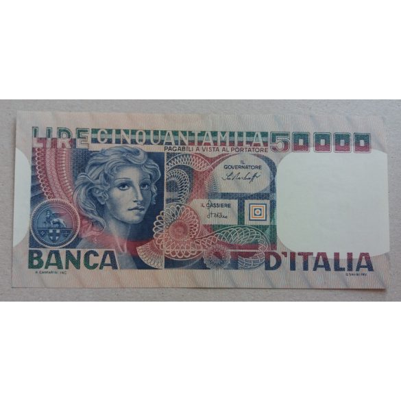 Italy 50000 Lire 1978 XF+