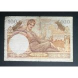 France 100 Francs 1947 VG+