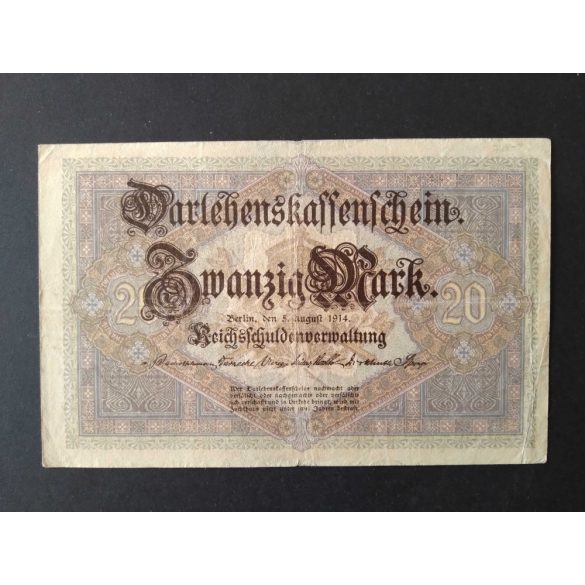 Germany 20 Mark 1914 VF-