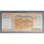 Chile 20000 Pesos 2015 Unc