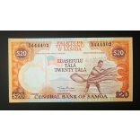 Szamoa 20 Tala 2002 UNC