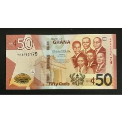 Ghana 50 Cedis 2019 UNC