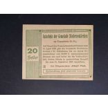 Austria 10 Heller 1920 Unc Niederneukirchen 