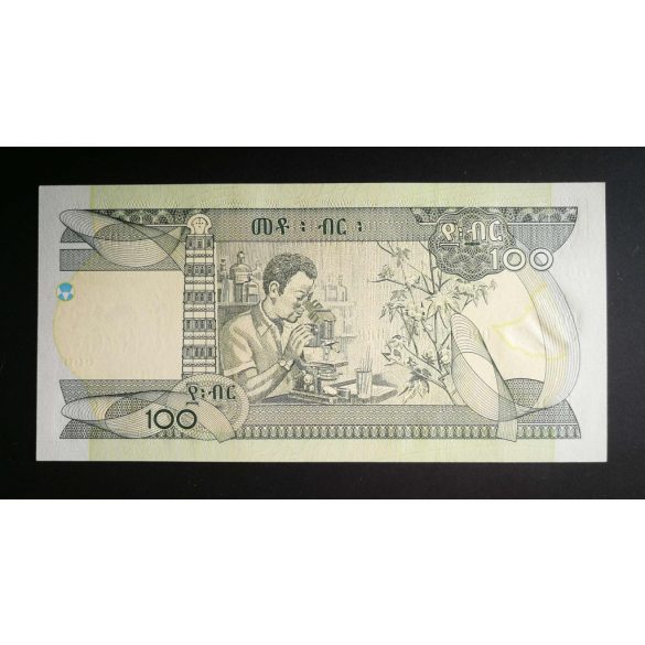 Etiópia 100 Birr 2008 UNC