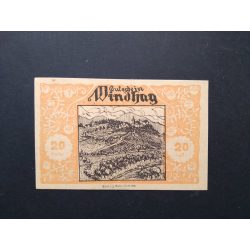 Ausztria 20 Heller 1920 Unc Windhag