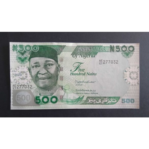 Nigeria 500 Naira 2023 Unc 