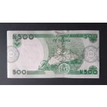 Nigeria 500 Naira 2023 Unc 