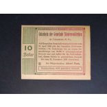 Austria 10 Heller 1920 Unc Niederneukirchen 