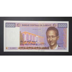 Dzsibuti 5000 Francs 2002 aUNC+