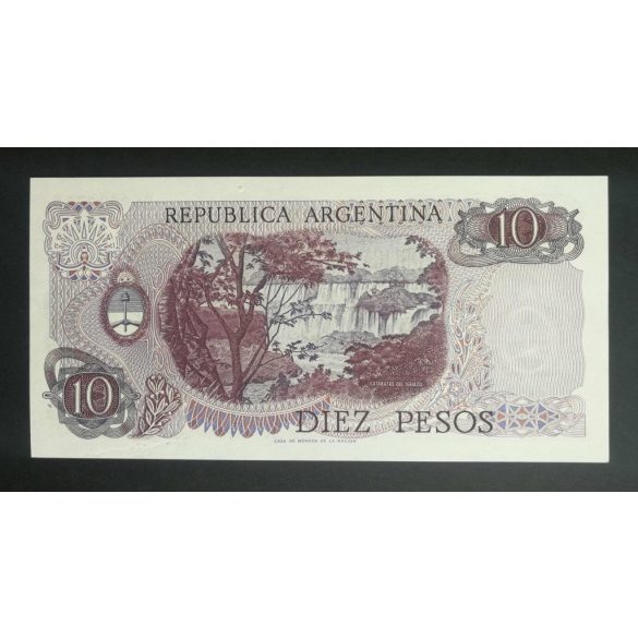 Argentina 10 Pesos 1976 Unc 