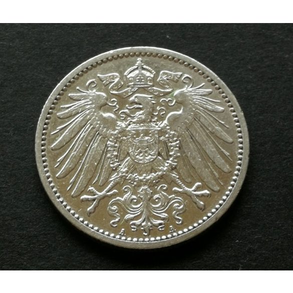 Németország 1 Márka 1910 5,5 g ezüst