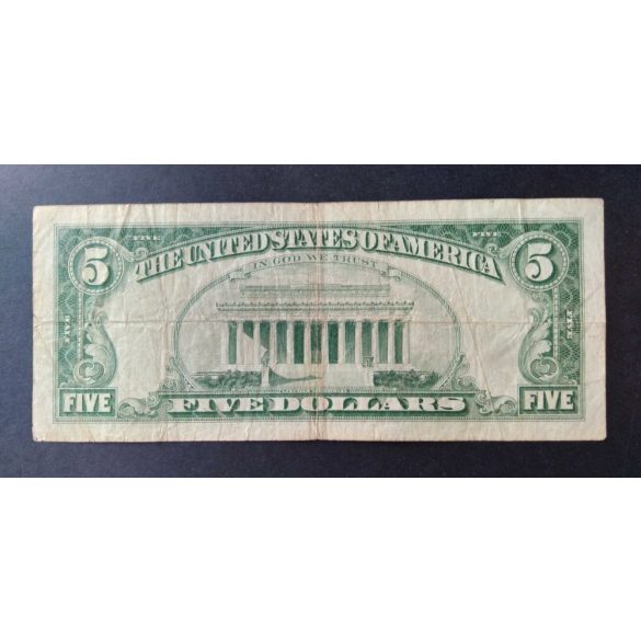 USA 5 Dollars 1963 F
