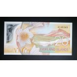 Falkland Islands 20 Pounds 2025 Unc