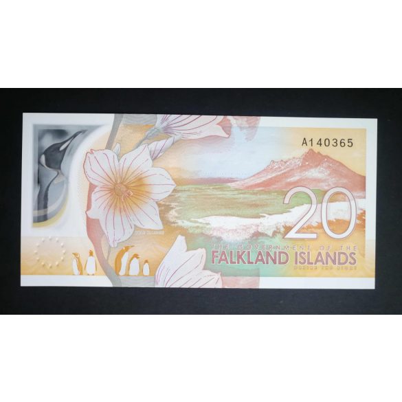 Falkland Islands 20 Pounds 2025 Unc
