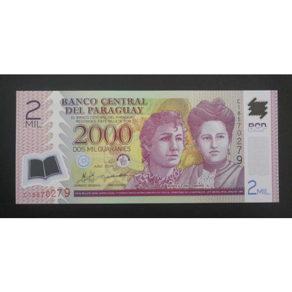 Paraguay 2000 Guaranies 2011 UNC