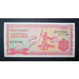 Burundi 20 Francs 2007 aUNC