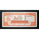 Haiti 5 Gourdes 1989 UNC 