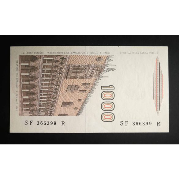 Italy 1000 Lire 1982 UNC
