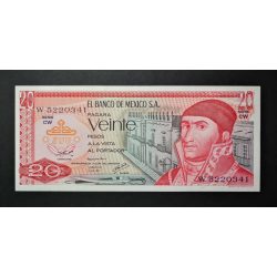Mexikó 20 Pesos 1977 UNC