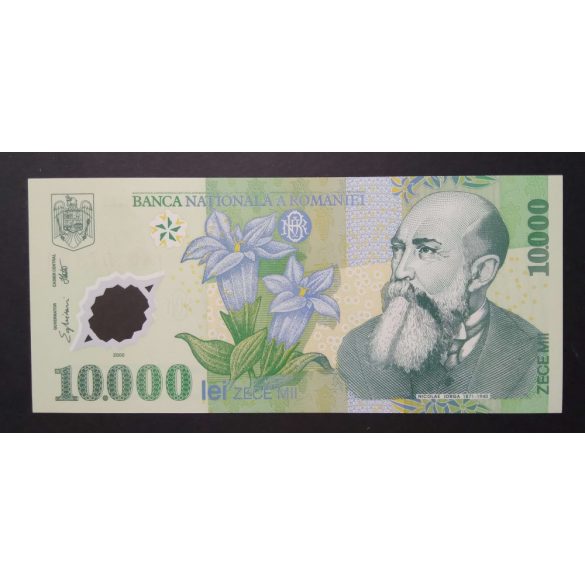 Románia 10000 Lei 2000 Unc