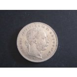 Hungary Ferenc József 1 Forint 1879 KB silver