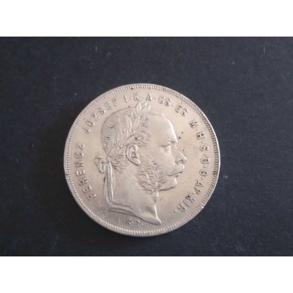 Hungary Ferenc József 1 Forint 1879 KB silver