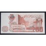 Algéria 200 Dinars 1983 Unc-