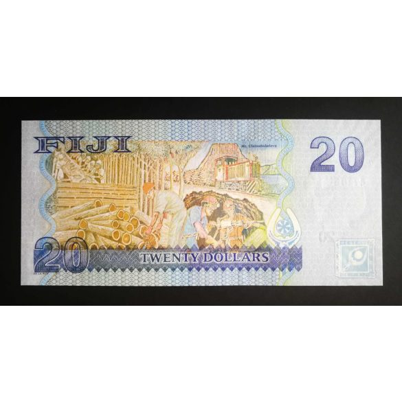 Fiji 20 Dollars 2007 UNC