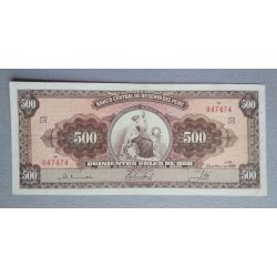 Peru 500 Soles de oro 1966 VF