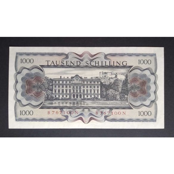 Ausztria 1000 Schilling 1966 XF+