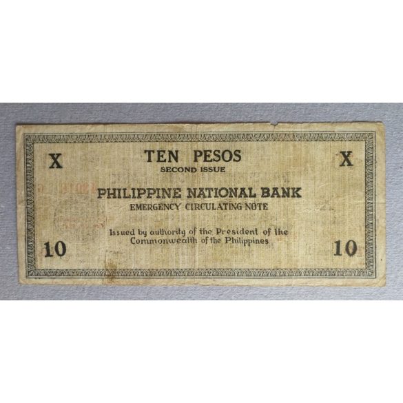 Philippines 10 Pesos 1941 F-