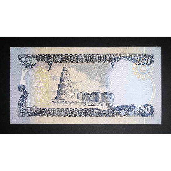 Irak 250 Dinars 2003 Unc-