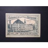 Austria 20 Heller 1920 Unc Buchkirchen